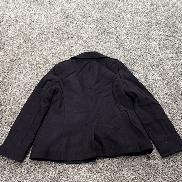 American Eagle Navy Blue Pea-Coat - Picture 4 of 4